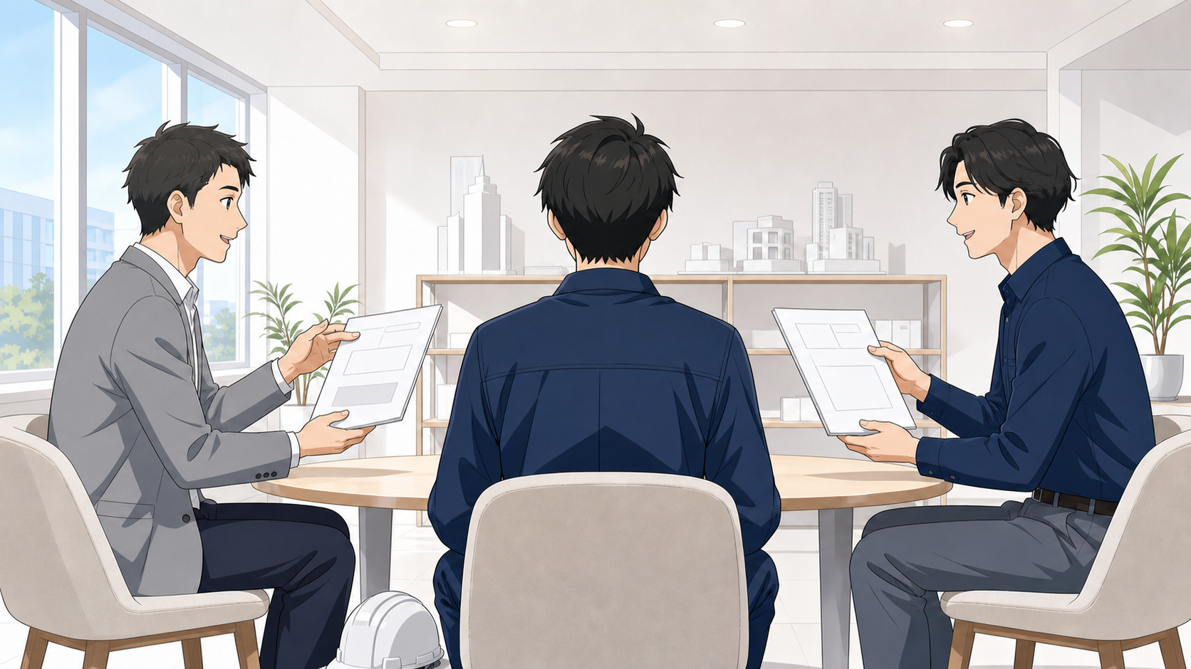 2社の転職エージェントから順番に話を聞いて比べる建設業界の技術者